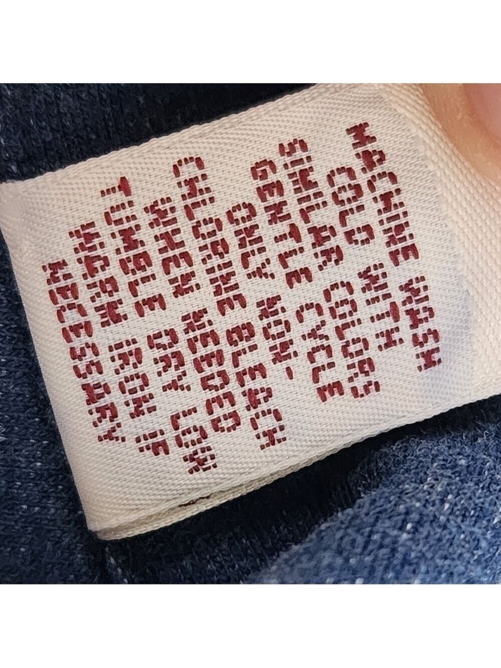 Bechamel sz M vintage soft quilters square embroidered design jean colored vest - Picture 6 of 12